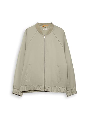 ESPRIT Damen 033ee1g318 Jacke, 335/Dusty Green, 48