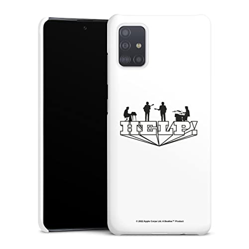 DeinDesign Coque Compatible avec Samsung Galaxy A51 Étui Housse The Beatles Help! Rock ‘n’ Roll - Les Beatles, Paul McCartney, John Lennon, RIngo Starr, George Harrison DeinDesign Coque Compatible avec Samsung Galaxy A51 Étui Housse The Beatles Help! Rock 'n' Roll