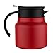 NOLITOY Café Thermique Isolé Carafe Carafe Thermal Carafe Vacuum Coffee Carafe Café Théière Teat Thé Retention du Tea Eau Distributeur Red