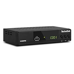 TechniSat HD-C 232 Digitaler Kabelreceiver Schwarz