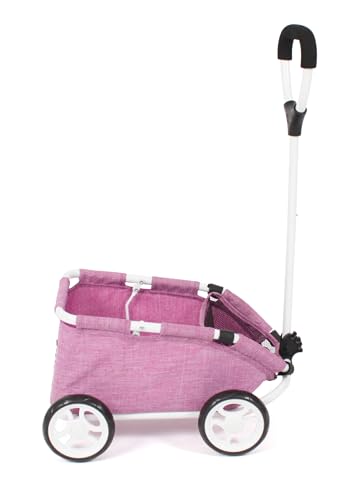 Bayer Chic 2000 Ziehwagen Skipper Jeans pink | 660-62, 46 x 30 x 29 cm
