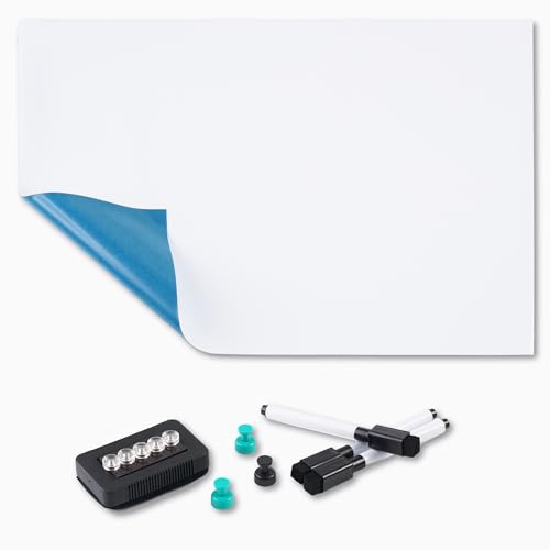 Whiteboard-sticker droog wisbaar zelfklevend papier 90x60cm 35x24 