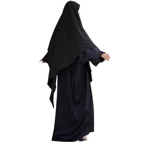 Khimar for Women Abaya Hijab Muslim Islamic Chiffon Scarf Wrap Niqab Ramadan Eid Prayer Clothes2