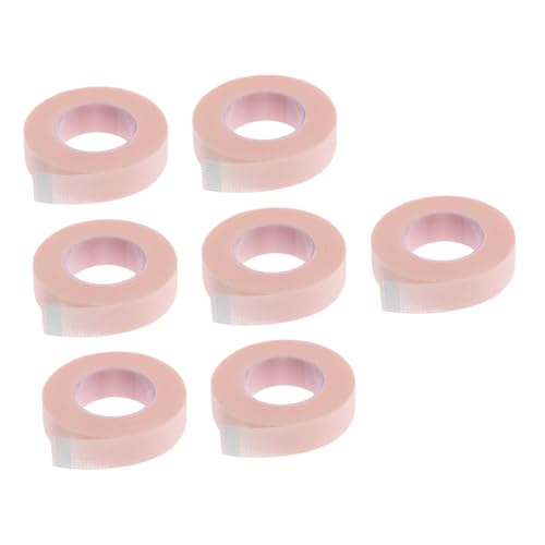 FOMIYES 7 Pack Disposable Lash Extension Bands Non-woven Breathable Tapes for Eyelash Extensions Easy to Crop