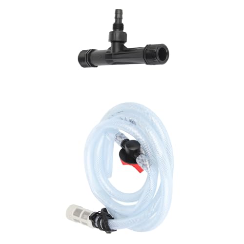 Drip Irrigation Fertilizer Injector, Fertilizer Injector Plastic Mass Easy to Use for Greenhouse (1 Inch)