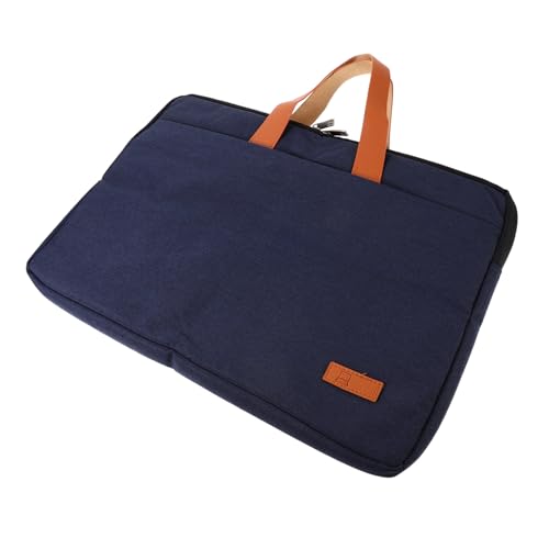 SEWACC Funda Vertical para Portátil de Bolso Resistente y con Compartimento para Accesorios para y Actividades Profesionales