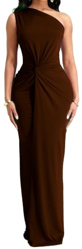 Image of SxClub Formal Dress for Women Cocktail Sexy Bodycon Sleeveless Evening Party Floor Length Long Prom Dresses