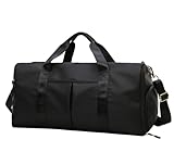 Sac de Sport,Sac de Voyage léger,Sac de Sport Femme,Sac Sport Homme,Gym Bag,Sac de Sport pour Homme et Femme,Compartiment Chaussures,pour Fitness,Basketball,Voyages