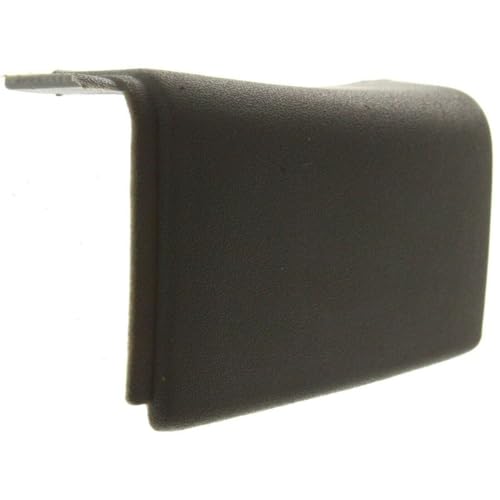 Ecueze 2 peças de extensão da tampa da extremidade da barra de rosto do para-choque conjunto texturi