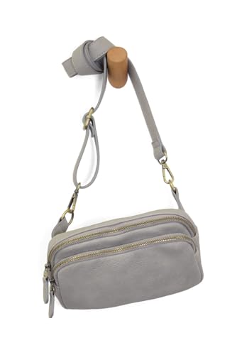 Image of Joy Susan Womens Fashion Purse Kylie Double Zip Sling Belt Bag