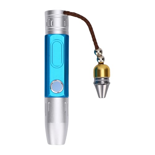 VGEBY Lámpara de Evaluación de Joyas Luz de Identificación de Piedra de Jade Recargable de 1800 MAh con Linterna de Aleación de Aluminio de 3 Colores para Gemólogos Coleccionistas Inspección de