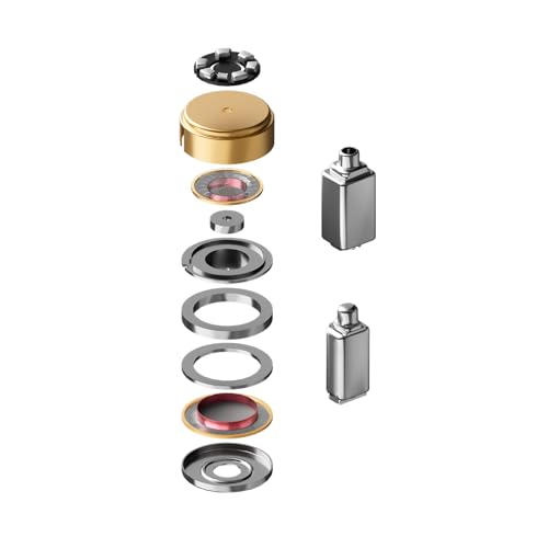 Image of Fanmusic ooopusX Op.22 Headphones Two Dynamic Two Balanced Armature Drivers in-Ear Monitors Adjustable Tuning Options (3.5mm Without mic)