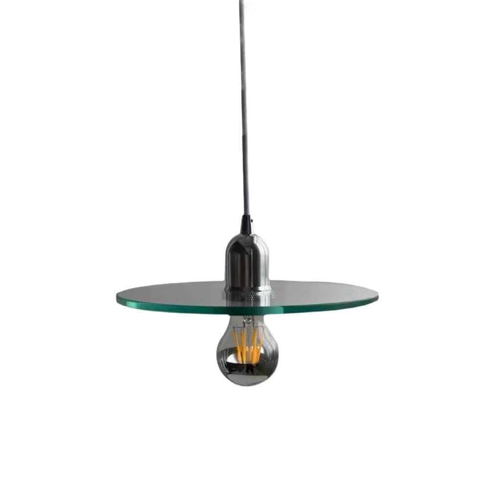 Żyrandole lampa sufitowa kreatywność klosz lampy sufitowa lampa wisząca przezroczyste szkło lampa wisząca Premium Retro Loft kawowy żyrandol