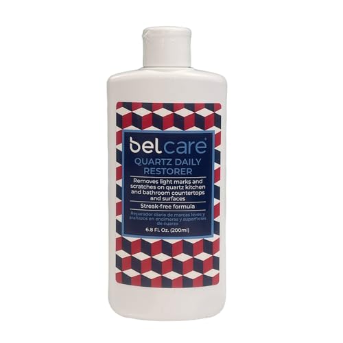 BELCARE - Reparador Encimera Silestone y Compac, para Cuarzo, para Cocina y Baño, Quita Marcas leves y Rayaduras de Superficie, 200 ml