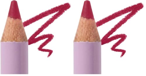 Image of Ultra-Smooth Matte Lip Liner, 12-Hr Wear, One Stroke, Rouge 1.14g (Pack of 2)
