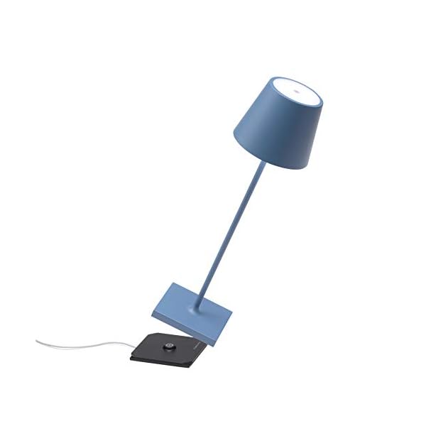 Ai Lati Poldina Avio-Blau LED-Tischlampe 2W 3000K wiederaufladbar IP54