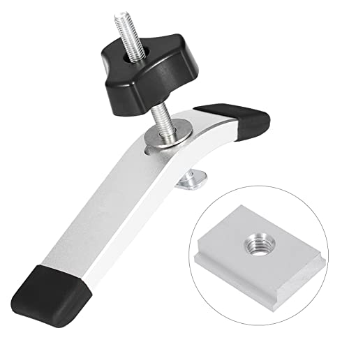 Quick Acting Metal Hold Down Clamp Set, with Plastic Handle, T Track Clamp, Hold Down Clamps, Woodworking Tool - Image 3