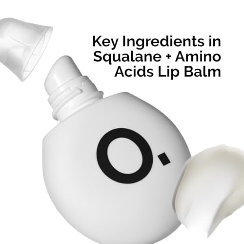 The Ordinary Squalane + Amino Acids Hydrating Lip Balm, for Lips, Elbows, and Cuticles, 0.5 Fl Oz