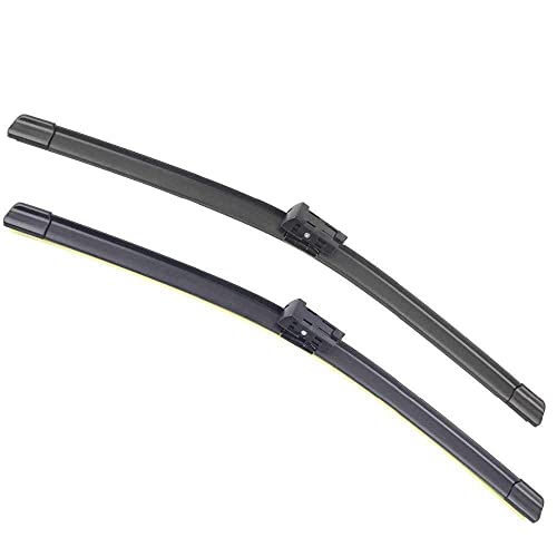 Image of Oshotto Frameless (O.E.M Type) Wiper Blades Compatible with Volvo XC60 (26 inch / 20 inch)