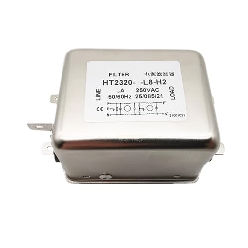 Filtro monofásico 220V atenuador EMI HT2320-8-L8-H2 para cuadros
