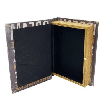 Decorative Vintage Book Style Trinket Storage Box, Storage Box For Hidden Jewelry, Money And Cash #TOP1