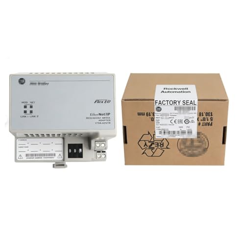 YTRASPF 1794-AENTR Dual-Port Ethernet/IP Adapter, 10/100Mbps, Redundant Communication, Device-Level Ring Topology (DLR), for Industrial Automation Systems