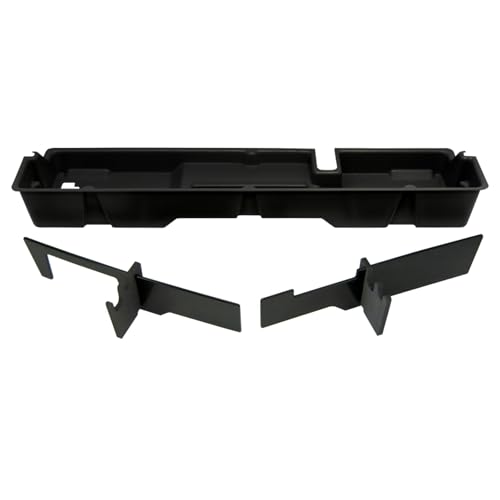 DU-HA Under Seat Storage fits 2000-2003 Ford F150 SuperCab & 2004 Heritage SuperCab | Black Heavy-Duty Back Seat Organizer | 20007