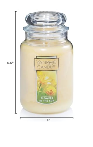 Yankee-Candle-Flowers-in-the-Sun-Scented-Classic-22oz-Large-Jar-Single-Wick-Candle-Over-110-Hours-of-Burn-Time Yankee Candle Flowers in the Sun Scented Classic 22oz Large Jar Single Wick Candle Over 110 Hours of Burn Time
