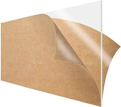 Sure Laser Cut Clear Transparent Acrylic Plexiglass 3mm Sheet Pieces (16" x 24" 3mm, Pack of 2, Transparent)-image-41