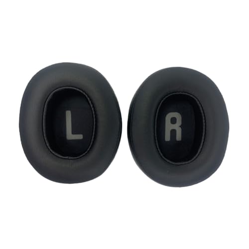 Ersatz Ohrpolster für JBL Tune 700(700BT)/710(710BT)/720(720BT)/750(750BT,750BTNC) Kopfhörer, Ersatzpolster für JBL Tune 760(760NC), Weicherem Leder(Schwarz)