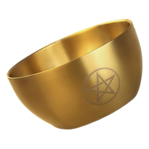 FUNOMOCYA Stainless Steel Shave Bowl for Men Reusable Shaving Mug Men's Shaving Equipment Versatile Use for Aromatherapy