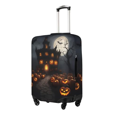 Halloween Pumpkin Print Luggage Cover For Travel Women Men Suitcase Covers Dust Cover Luggage Sleeve Protector2