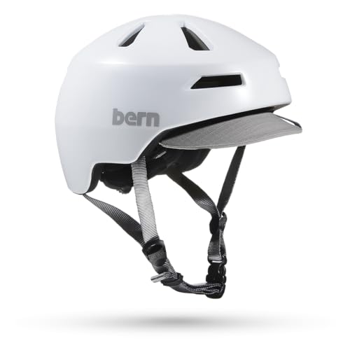 Image of Bern Brentwood 2.0 MIPS Adult Bike Helmet with Rotational Impact Protection│Dial Adjusted Fit│ Flip Visor│Adapts to All Seasons│Fully Certified