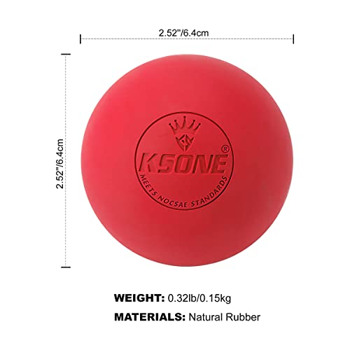 Massage Balls, 2 Pack Lacrosse Massage Balls - Image 3