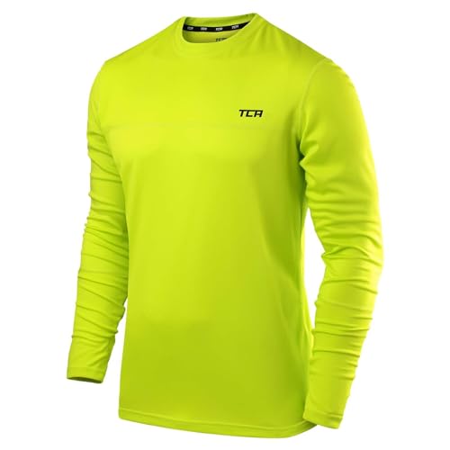 TCA Element Sport Langarmshirt Herren - Funktionsshirt mit...