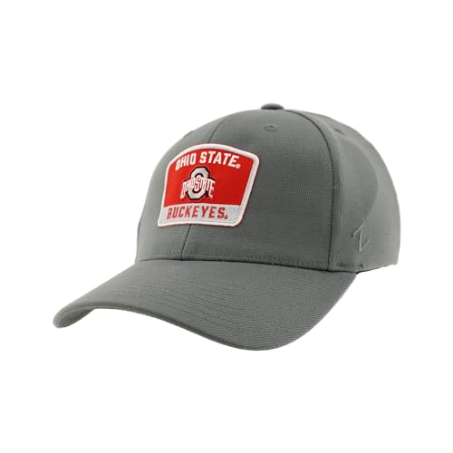 Gorra Oficial NCAA Hombre Fitted Gris Grande miniatura 1