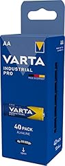 VARTA Pile AA, confezione da 40, Industrial Pro, Batterie Alcaline, 1,5V, pacco di stoccaggio, Made in Germany [Esclusivo su Amazon]