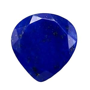 55Carat Lapislazuli Herzschliff Edelstein 6x6 mm