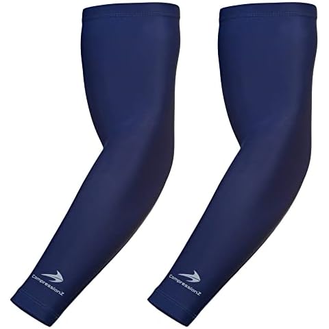 Compression Arm Sleeves for Men & Women - UV Protection Sleeves to Cover Arms Cover
