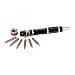 Wiha 75983 Hex-Inch Pen Handle Storage MicroBit Set, 7 Piece