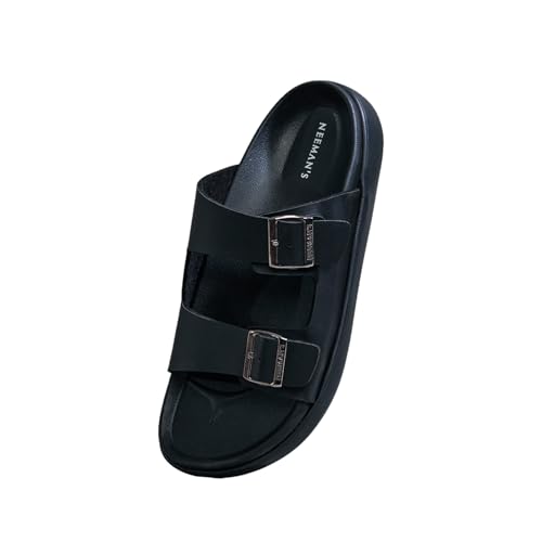 Image of Neeman's PureWhoosh Flow Sandals for Men | Double-Buckle Comfort | Lightweight, Flexible & Stylish Everyday Wear