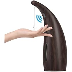 Jabonera Gojo Automatica DUTTY Dispensador automático de jabón de inducción Máquina automática de inducción infrarroja de grano de madera de imitación