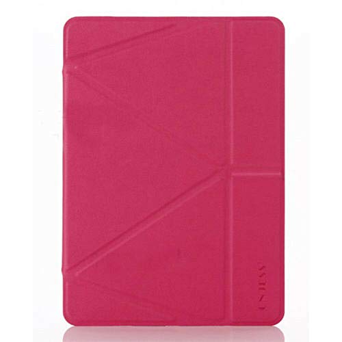 iShine® - Custodia in vera pelle PU ultra sottile con supporto pieghevole e funzione di supporto per iPad 2/3/4