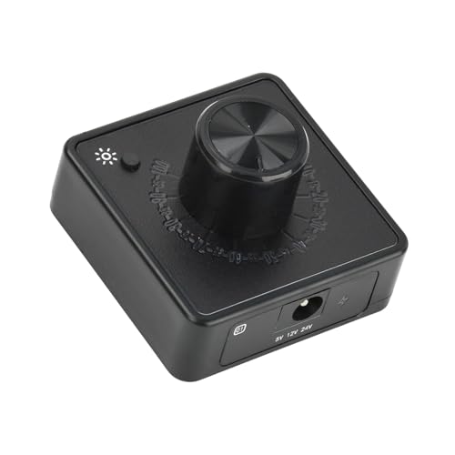 Shurhome Regulador de velocidad de ventilador de 4 hilos 60 W con retroiluminación y funcionamiento silencioso