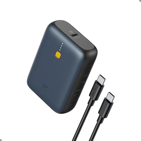 VOLTME Hypercore 10K Power Bank, 10,000mAh 30W PD High-Speed Portable Charger, USB C in&Out LED Indicator Charging Battery Pack, for iPhone 16/15 Series, Galaxy, MacBook, AirPods, and More Cover
