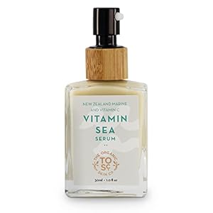 Vitamin Sea Serum | Anti-Aging Vitamin C Serum For Face | Rejuvenating, Plumping, Hydrating Facial Serum by The Organic Skin Co