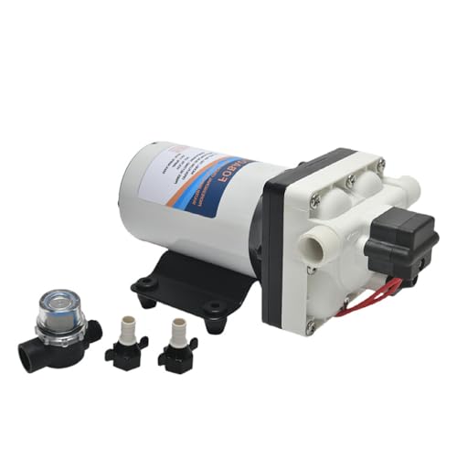 Pompe à diaphragme 12V HUIOP 3,3 GPM 55 PSI pour transfert d'eau