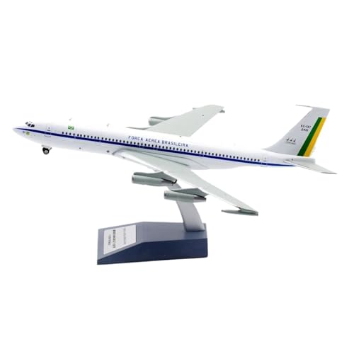 Modelo jet Fuerza Aérea de Brasil Boeing B707-300 de aleación coleccionable 1:200