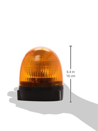 Faro Rotante Alogeno Hella Compact 24V Con Luce Gialla, Proiettore Per Veicoli Industriali, Montaggio A Bullone, Omologato SAE E ECE R65