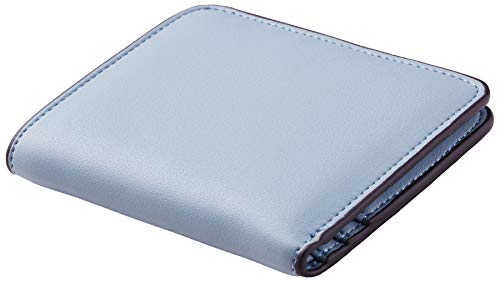 Toughergun Womens Rfid Blocking Small Compact Bifold Luxury Genuine Leather Pocket Wallet Ladies Mini Purse With Id Window (02 Renapa Blue Classic) #TOP2